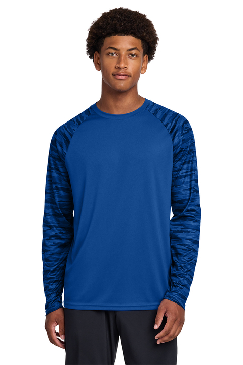 0132__ST376LS__14_46__from__Sport-Tek-Drift-Camo-Colorblock-Long-Sleeve-Tee__TrueRoyal.jpg