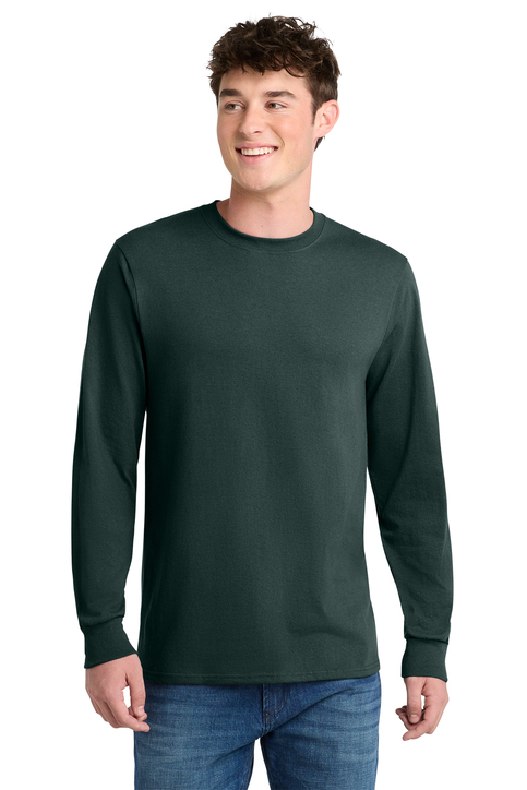 0218__PC55LS__0__quote__Port-Co-Long-Sleeve-Core-Blend-Tee__DarkGreen.jpg