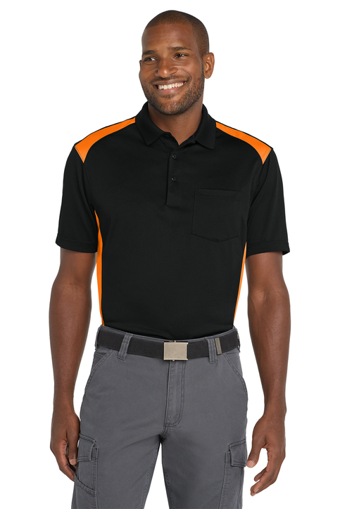 0047__CS416__34_76__from__CornerStone-Select-Snag-Proof-Two-Way-Colorblock-Pocket-Polo__BlkShkOr.jpg