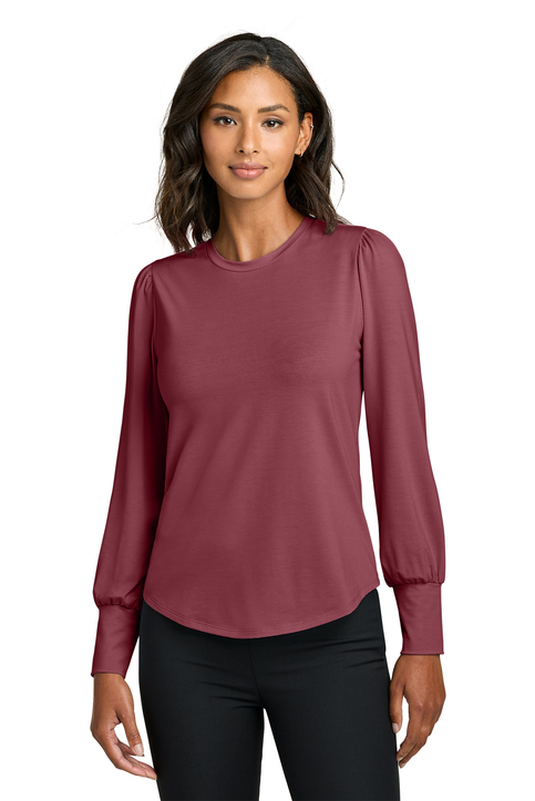 0126__MM1019__24_56__from__Mercer-Mettle-Women-s-Stretch-Jersey-Long-Sleeve-Blouson-Top__Rosewood.jpg