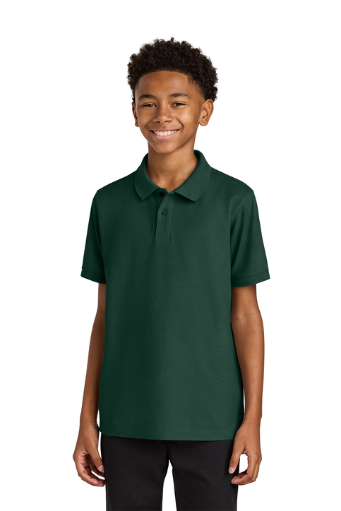 0363__Y200__14_98__from__Port-Authority-Youth-Wearever-Signature-Pique-Polo__DarkGreen.jpg